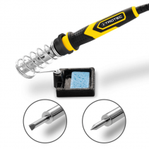 Resigilat - Statie digitala de lipit PSIS 10-230V, Putere 60W, 3 Trepte de temperatura, Interval temperatura 200-450 °C