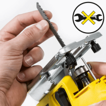 Resigilat - Fierastrau pendular TROTEC PJSS 12-230V, Putere 850W, Turatie in gol 3000 rpm