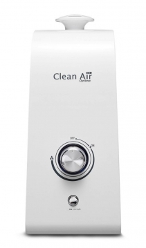 Resigilat! Umidificator si purificator Clean Air Optima CA601, Ionizare, Rata umidificare 300 ml/ora, Consum 30W/h, Pentru 20mp