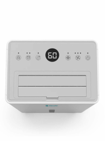 Dezumidificator AlecoAir D6 Timy, Capacitate 6 litri/zi, Timer, Fan Stop, ChildLock, 3 Moduri de lucru, Pentru 10 mp