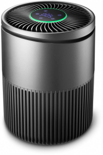 Resigilat - Purificator aer CleanAir Optima CA 503T, Wi-Fi, Ionizare, Lampa UV-C, Filtru TRUE HEPA, Carbon Activ, Difuzor arome