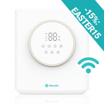 Umidificator AlecoAir U32 Orio, WiFi, Capacitate umidificare 315 ml/h, Aromaterapie, Timer, Mod Noapte, Higrostat, Rezervor 4.5L