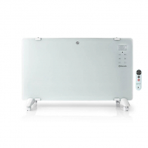 Resigilat - Convector electric AlecoAir C20 Heatix alb, WiFi, pentru 30mp, 2000W, 2 trepte incalzire, IP24, Aplicatie