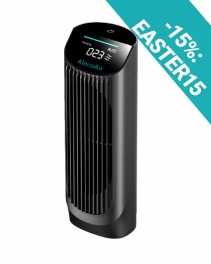 Purificator de aer AlecoAir P05 ATOM, pentru masina/birou, Indicator PM2.5, Filtru Hepa H13, Prefiltru, Debit 28mc/h