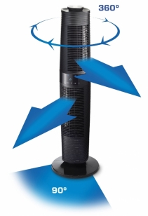 Ventilator turn Clean Air Optima CA-406B, Functie Auto Telecomanda, Timer