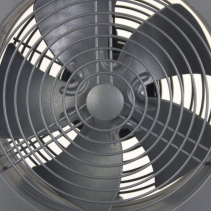 Resigilat - Ventilator de aer Airnaturel Naos Antracit Negru, Debit 860mc/h, Consum 32W/h, Pentru 20mp, 1 treapta ventilare