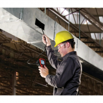 Camera digitala de inspectie TROTEC SeeSnake micro CA350, Sonda flexibila, Ecran briliant LCD de 3,5 toli