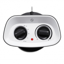 Resigilat - Aeroterma ceramica Trotec TFC 20 E, Putere incalzire pana la 2000W, 2 Trepte de incalzire, Lampa de control, Termost