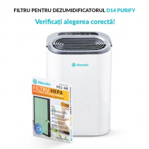 Filtru HEPA cu strat antibacterian pentru dezumificatorul AlecoAir D14 Purify