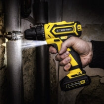 Masina de gaurit si insurubat Trotec Germania PSCS 10 cu acumulator 16V, 2 Trepte turatie, Lumina LED