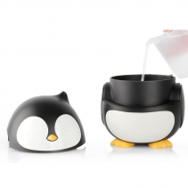 Difuzor de aroma AlecoAir A20 Pingu, Difuzor sonor, LED-uri lumina ambientala, Rezervor 180 ml