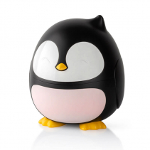 Difuzor de aroma AlecoAir A20 Pingu, Difuzor sonor, LED-uri lumina ambientala, Rezervor 180 ml