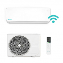 Aer conditionat AlecoAir AC09 Frizo Inverter 4D, WiFi, 9000 Btu, A+++, Functie Incalzire, Dezumidificare, ECO, Functie I FEEL