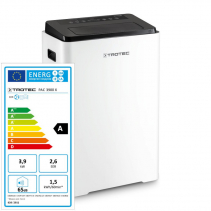 Aer conditionat portabil Trotec PAC 3900 X, Capacitate 13.300 BTU, Debit 420mc/ora, Telecomanda, Display, Timer, Pentru 52mp