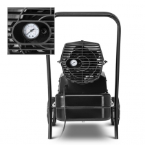 Aeroterma pe combustibil lichid cu ardere directa Trotec IDX 31 D, Debit de aer 750 m3/h, Capacitate rezervor 38l