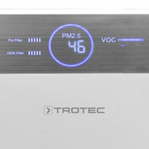 Resigilat - Purificator de aer Trotec AirgoClean 200E, Filtru True HEPA, pentru 66 mp, Ionizare, Indicator calitate aer