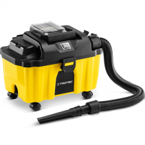 Aspirator fara fir TROTEC VC 15-20V, Filtru HEPA, Putere 130W, Aspirare lichide/murdarie uscata