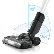 Aspirator vertical TROTEC cu acumulator VC155E, Acumulator 2 Ah, Filtru HEPA, Autonomie 40 min, Putere 150W