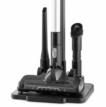 Aspirator vertical TROTEC cu acumulator VC155E, Acumulator 2 Ah, Filtru HEPA, Autonomie 40 min, Putere 150W