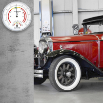 Termohigrometru Trotec BZ15C, Scala colorata, Exactitate temperatura: ±2 °C, Exactitate umiditate relativa: max. ±3 % u.r.