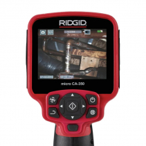 Camera digitala de inspectie TROTEC SeeSnake micro CA350, Sonda flexibila, Ecran briliant LCD de 3,5 toli
