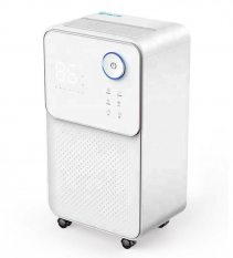 Dezumidificator AlecoAir D16 ECO,16 l /24h, WiFi, Filtru Cold Catalyst, Uscare Rufe, Display digital, Higrostat, Debit 150 mc/h