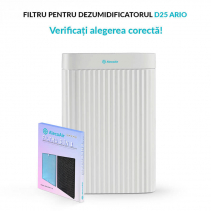 Filtru 3 in 1 TRUE HEPA si Carbon Activ cu Strat Antibacterian pentru dezumidificatoarele AlecoAir D25 Ario si D35 Ario