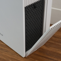 Spalator de aer, purificator si umidificator Duux Motion, Filtru de Carbon Activ, Pentru 40mp, Higrostat, Timer, Silentios