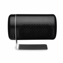 Aeroterma ceramica DUUX Twist Black, Putere 1550W, 2 Trepte de incalzire, Recomandat pentru 40 m2, Unghi reglabil 50⁰