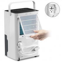 Dezumidificator TROTEC TTK33E, 14 l/24h, Debit 80 mc/h, Indicator color umiditate, Uscare Rufe