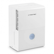 Dezumidificator Trotec TTK28E, 10l/zi, Debit 100mc/h, Pentru spatii de pana la 15mp, Higrostat reglabil, Functie auto-restart