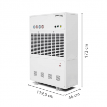 Dezumidificator industrial TROTEC DH 145 S, Capacitate dezumidificare 478 l/ 24h, Debit de aer 5000 m³/h