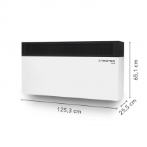 Dezumidificator industrial TROTEC DH 60, Capacitate de dezumidificare 90l/zi, Debit de aer 1165 mc/h