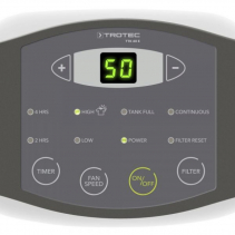 Resigilat! Dezumidificator Trotec TTK40E, 14 litri/zi, 100mc/ora, Display si Control Digital, Timer, Auto Restart