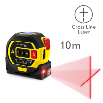 Distantier cu laser TROTEC BD8M, Domeniul de masurare 40 m, Functia Pitagora, Memory, Oprire automata, Display luminat fornello