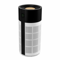 Purificator de aer DUUX Tube, Filtru TRUE HEPA si Carbon Activ, Ionizare, Senzor PM2.5, Control prin Aplicatie, Higrotermometru