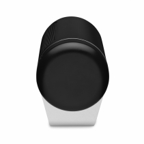 Aeroterma ceramica DUUX Twist Black, Putere 1550W, 2 Trepte de incalzire, Recomandat pentru 40 m2, Unghi reglabil 50⁰