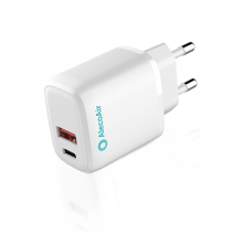 Incarcator cu 2 porturi USB Tip A + Tip C AlecoAir G14-WP2S, Fast Charge / Quick Charge fornello