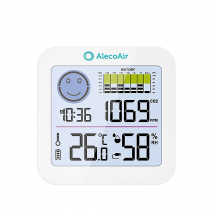 Aparat monitorizare nivel CO2 AlecoAir M14 Control, Display digital, Digrama de confort, Schimbarea modului de afisare aer