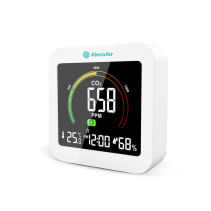 Aparat monitorizare nivel CO2 (dioxid de carbon) AlecoAir M28 Control, Alarma, Inidicator cantitate CO2, Istoric valori