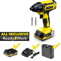 Masina de insurubat cu impact si acumulator PIDS 10-20V, Acumulator FlexPowe 20V, Frecventa percutie 3200/min, Lumina de lucru