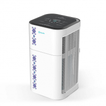 Purificator aer AlecoAir P80 TRADITIO, Filtru TRUE HEPA si Carbon, UV-C, WiFi, Multisenzor PM1, PM2.5, PM10, CO2, TVOC, Plasma