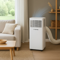 Aer conditionat portabil Trotec PAC 2015 E, 7.000 Btu, Debit 290mc/ora, Telecomanda, Display, Timer, Pentru 25mp