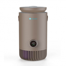Purificator si Umidificator AlecoAir PU30 NUO Coffee, WiFi, Capacitate Umidificare 400 ml/h, True HEPA H13, Lampa UV-C, Ionizare