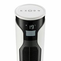 Ventilator turn AlecoAir V35 VIVENTO, Ionizare, 3 Viteze, Oscilatie 70°, Telecomanda, Timer, Mod Noapte, Recomandat 35 mp