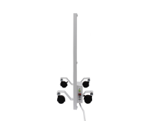 Panou infrarosu Ensa P500T, Putere maxima 500W, Termostat, Pentru spatii de pana la 10mp