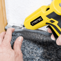 Pistol cu lipici fierbinte cu acumulator PGGS 10-20V, Acumulator 2 Ah, Timp de lucru 1 h, Dozare adeziv 15 g/min