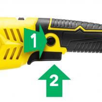 Polizor unghiular TROTEC PAGS 11-125, Putere 1200W, Turatie nominala 3.000 - 12.000 min-1, Protectie IP20