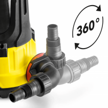 Pompa submersibilă de apa reziduala TWP 11000 ES, Putere 1100W, Capacitate de pompare 20.000 l/h, Inaltime avans 9m