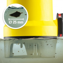 Pompa submersibila de apa reziduala TWP 4036 E, Capacitate pompare 7500 l/h, Putere maxima 400W, Adancime maxima 7m